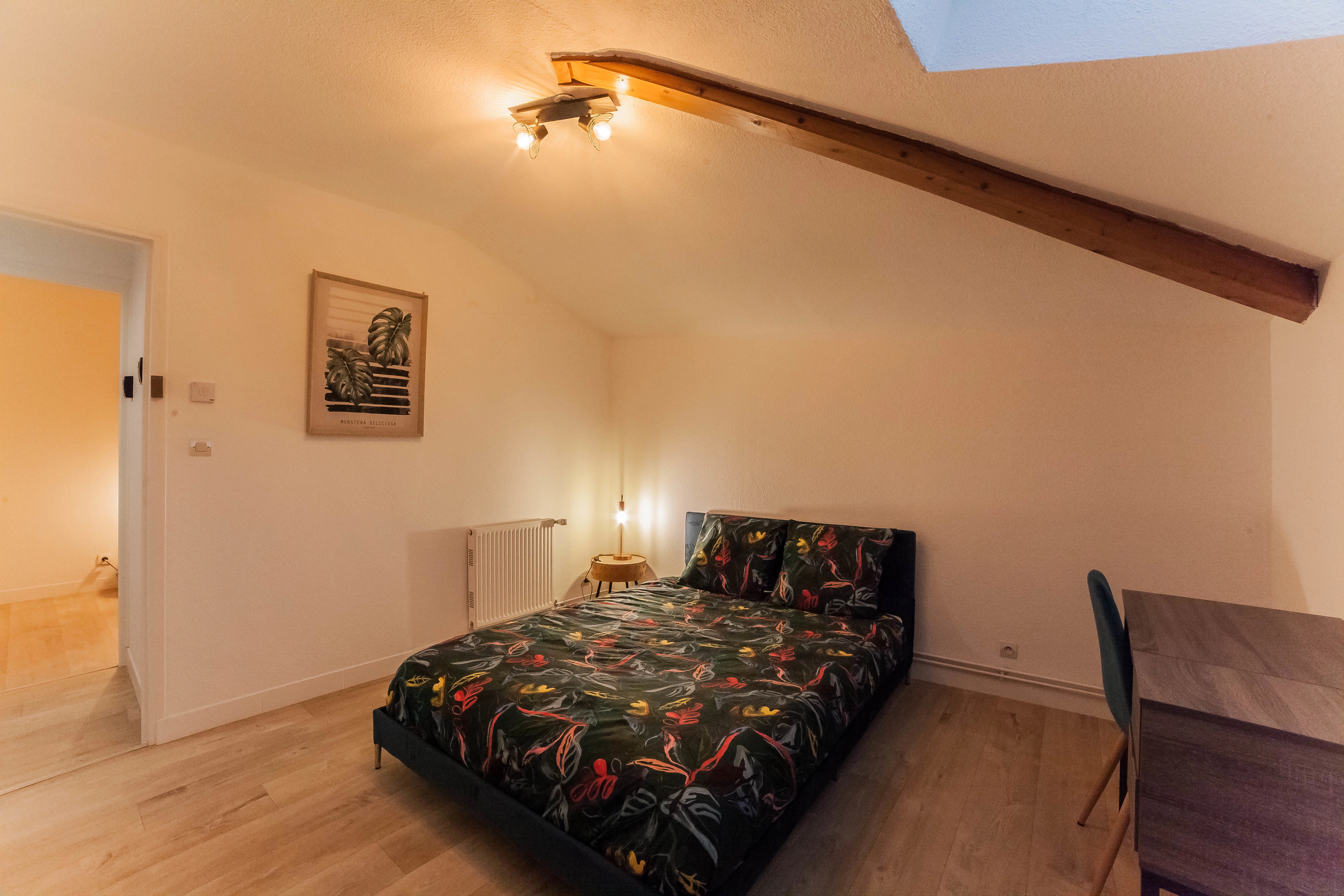 Chambre 4 vue dressing T5 colocation Limoges
